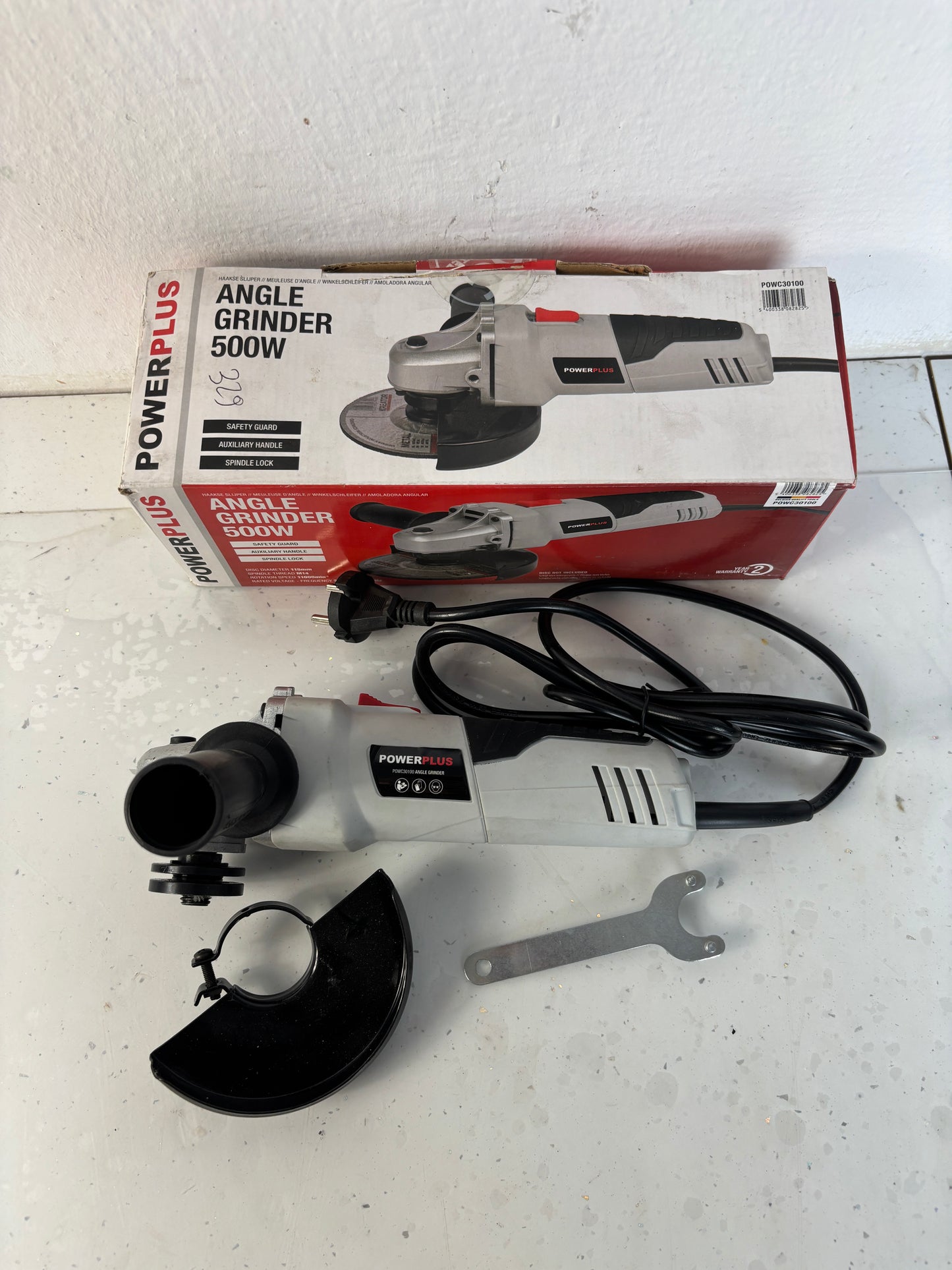 Polizor unghiular electric Powerplus c-line 500w 115mm POWC30100