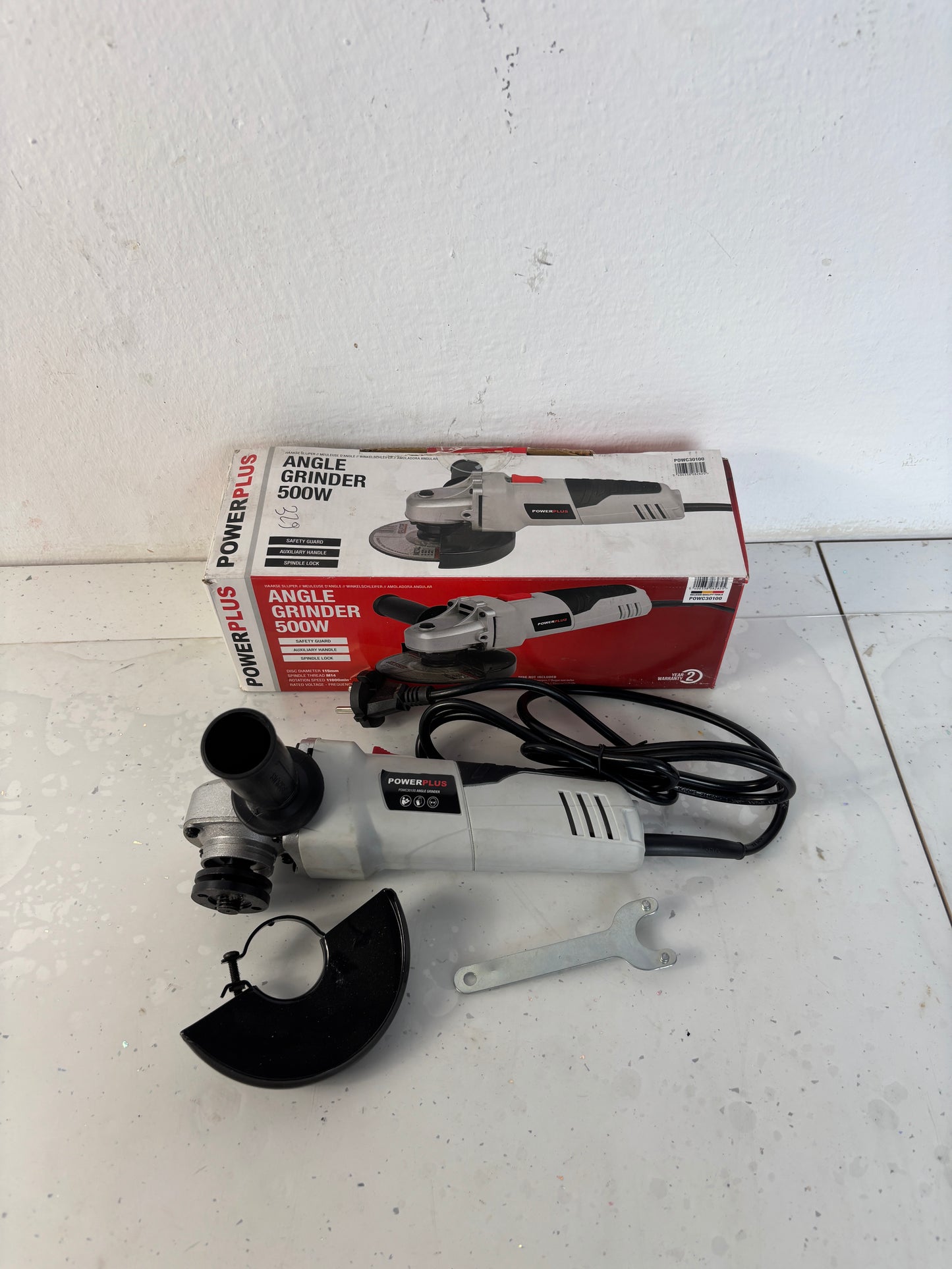 Polizor unghiular electric Powerplus c-line 500w 115mm POWC30100