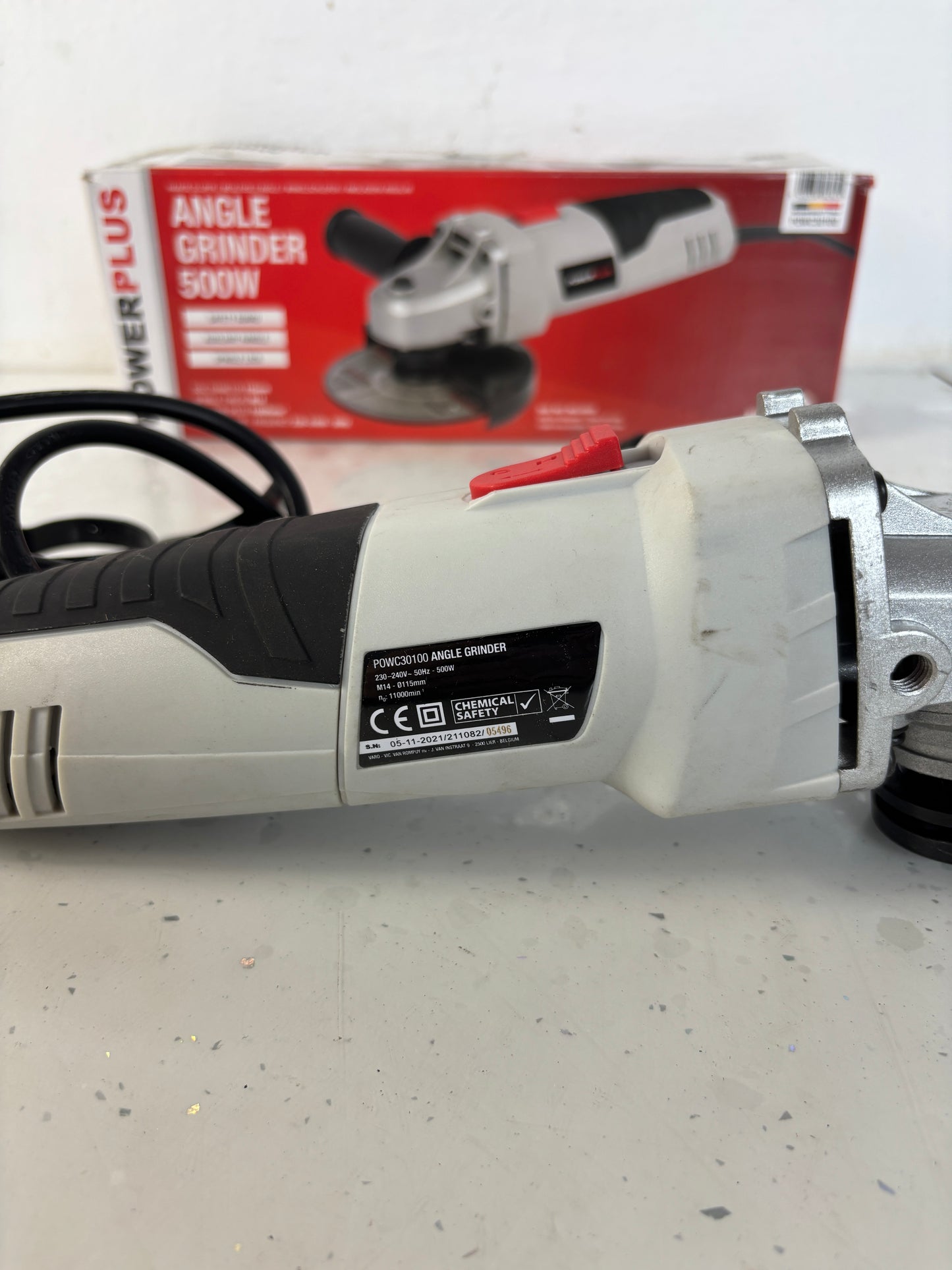 Polizor unghiular electric Powerplus c-line 500w 115mm POWC30100